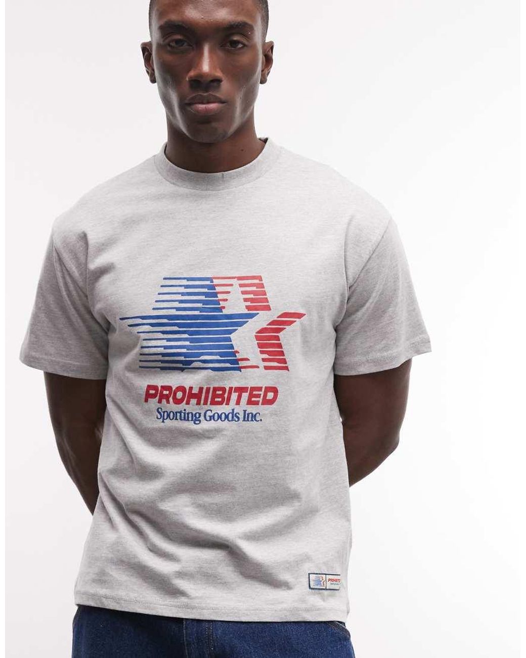 Sporting Goods di Prohibited in Gray da Uomo