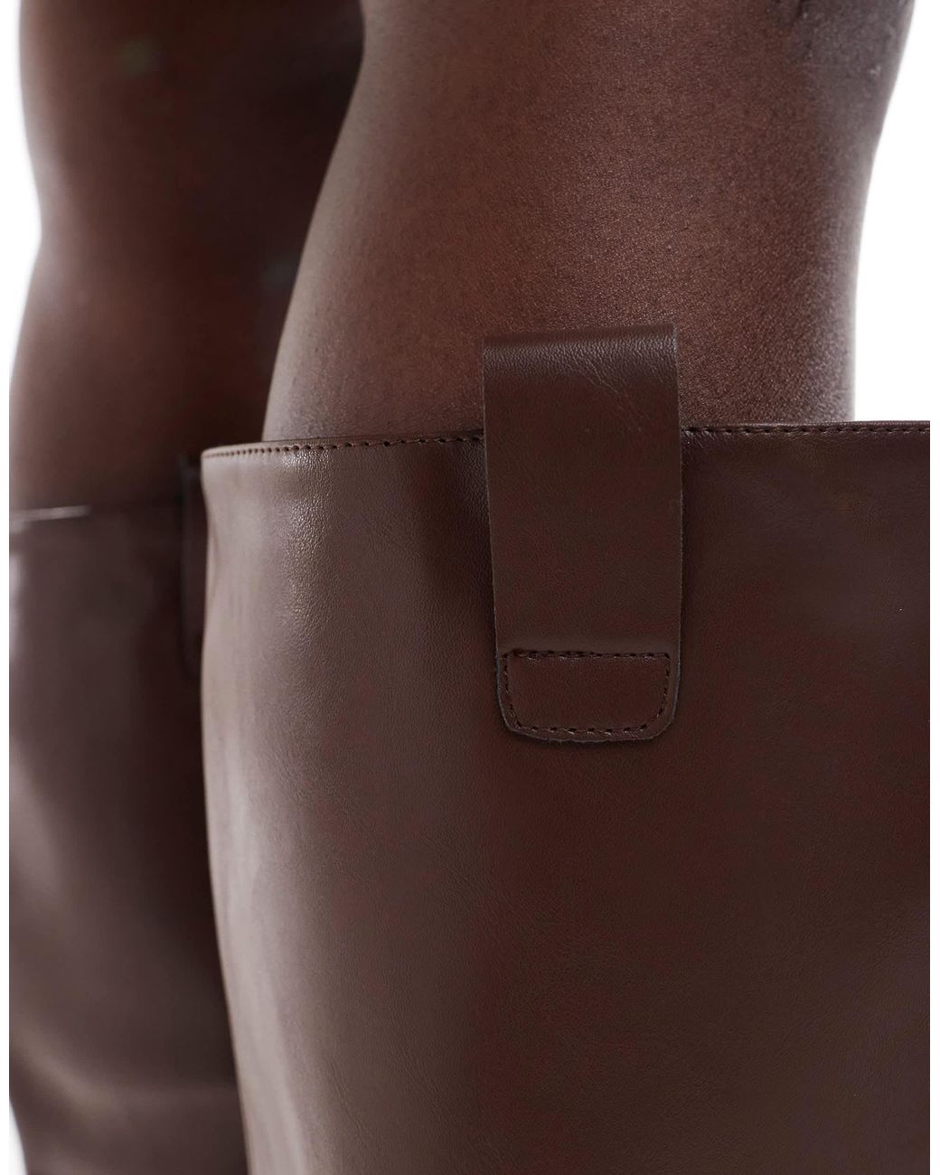 SEQWL Brown Twix Knee Boots