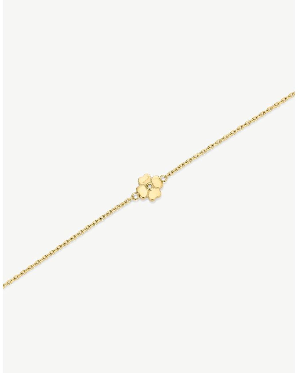 D.Louise Natural D.Louise Bridesmaid Waterproof Lucky Clover Bracelet