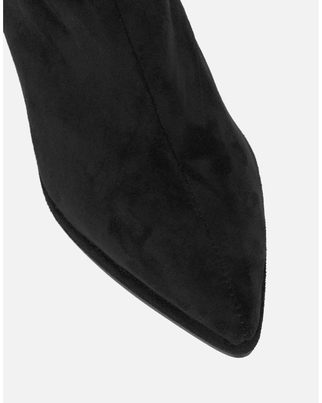 SIMMI Black Clarke Ruched Boots