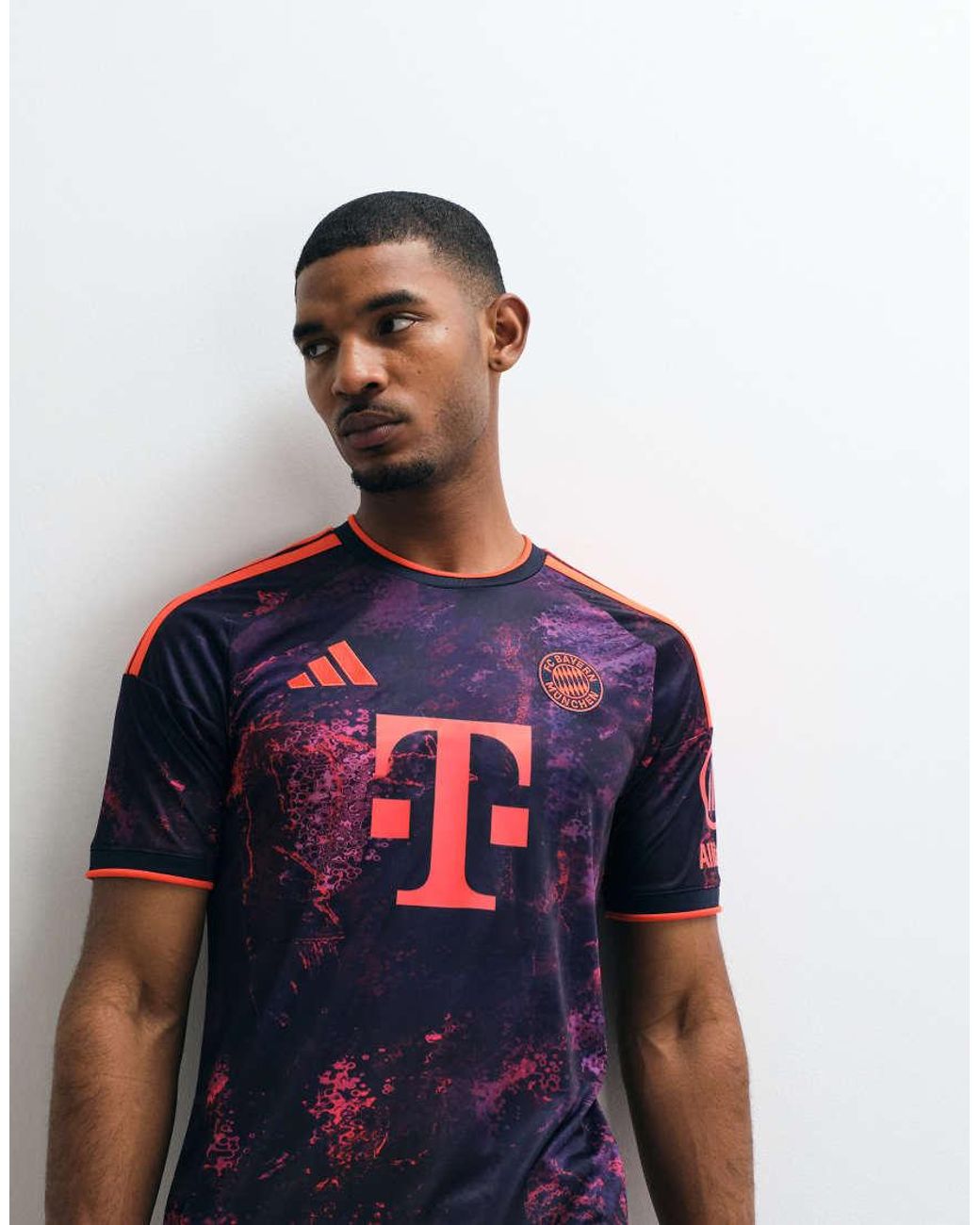 Adidas Originals Blue Adidas Football Bayern Munich 26/27 Third Jersey for men