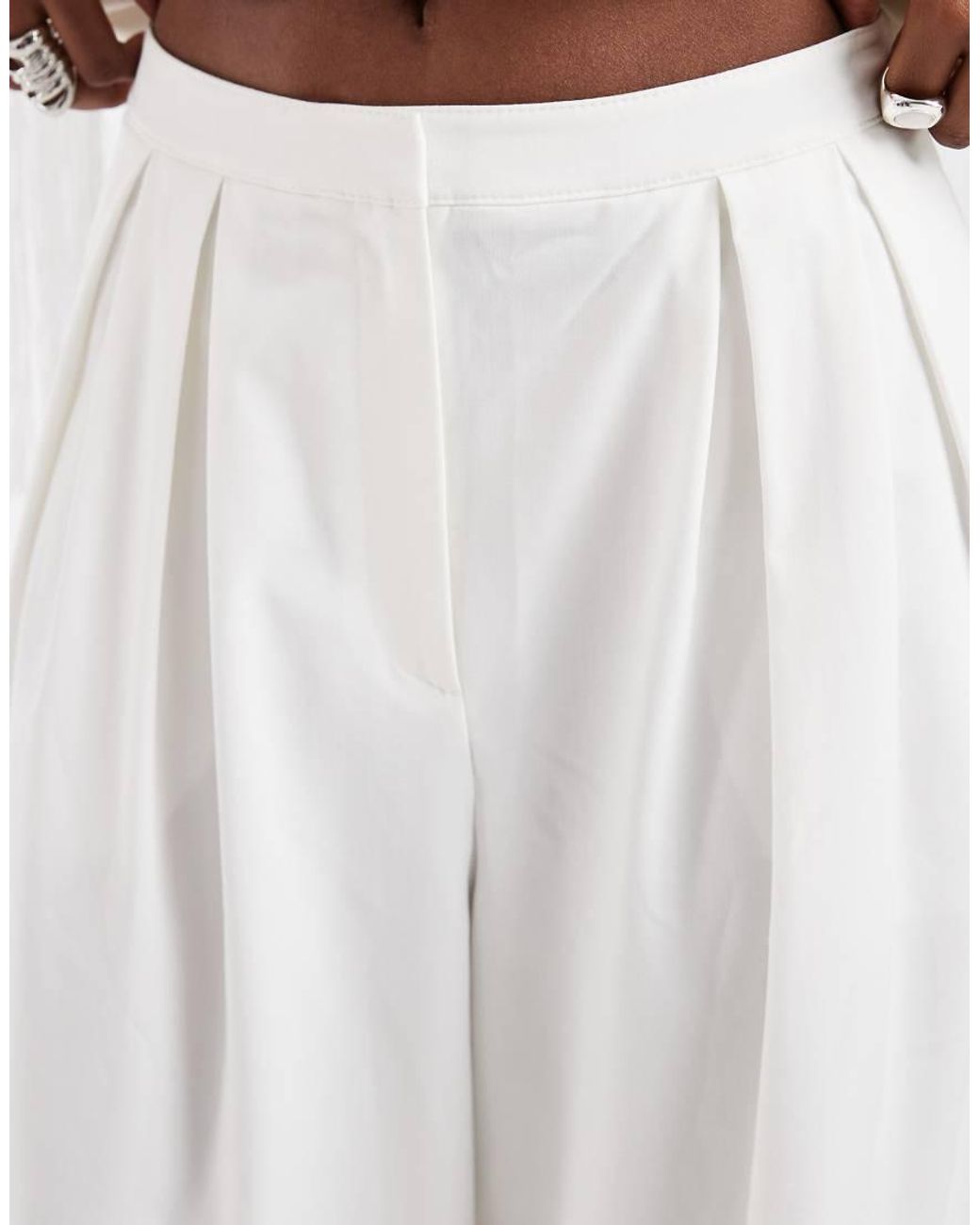 ASOS White Tailored Balloon Trouser