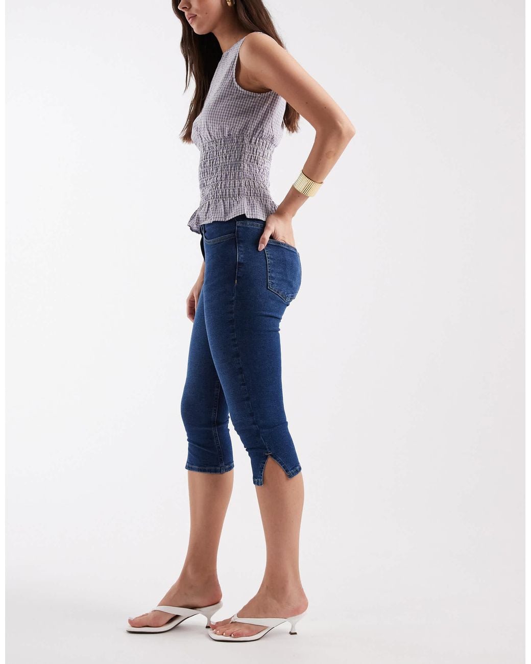 ASOS Blue Capri