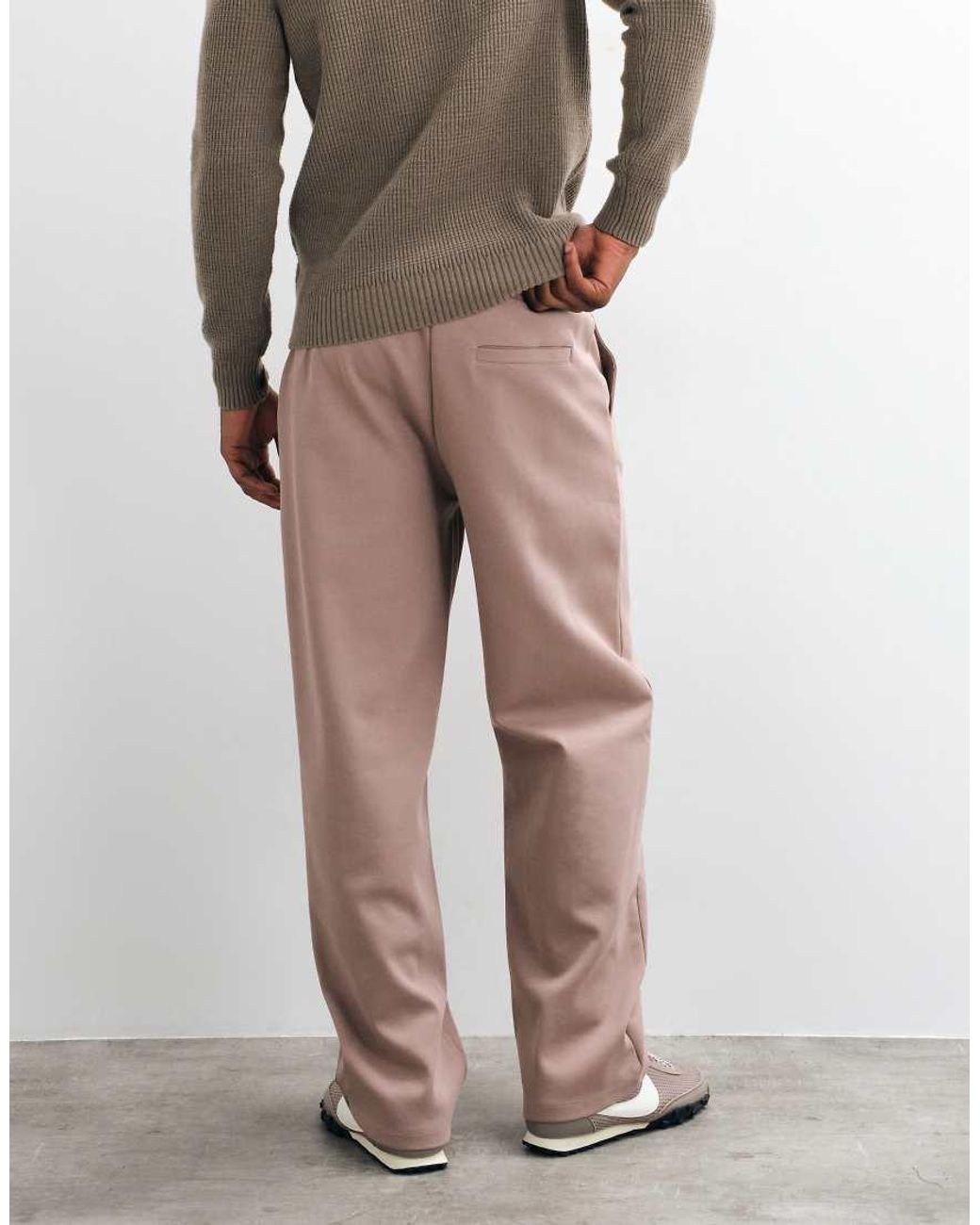 ASOS Multicolor Wide Leg jogger With Pintucks for men