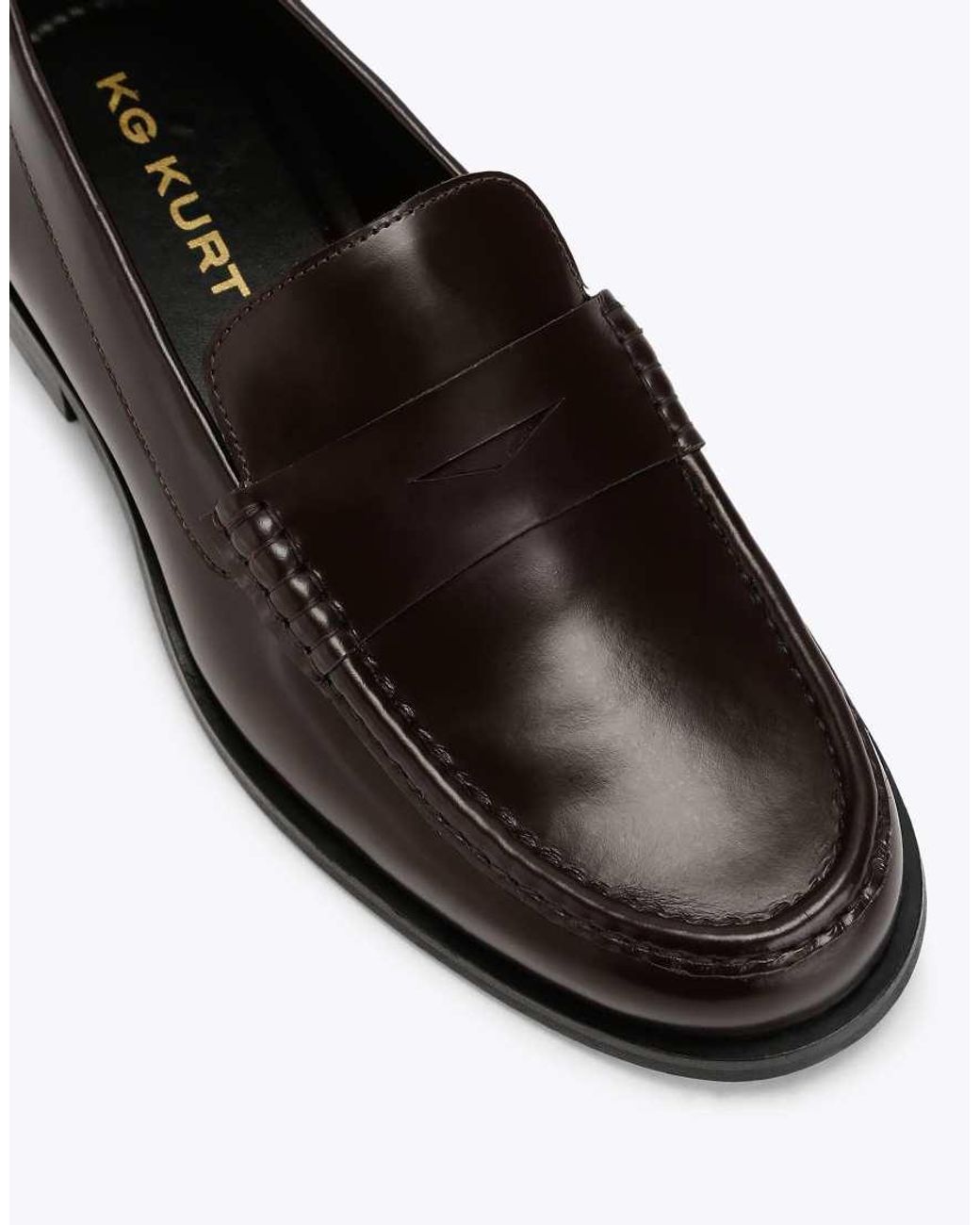 KG by Kurt Geiger Black Gene Loafers for men