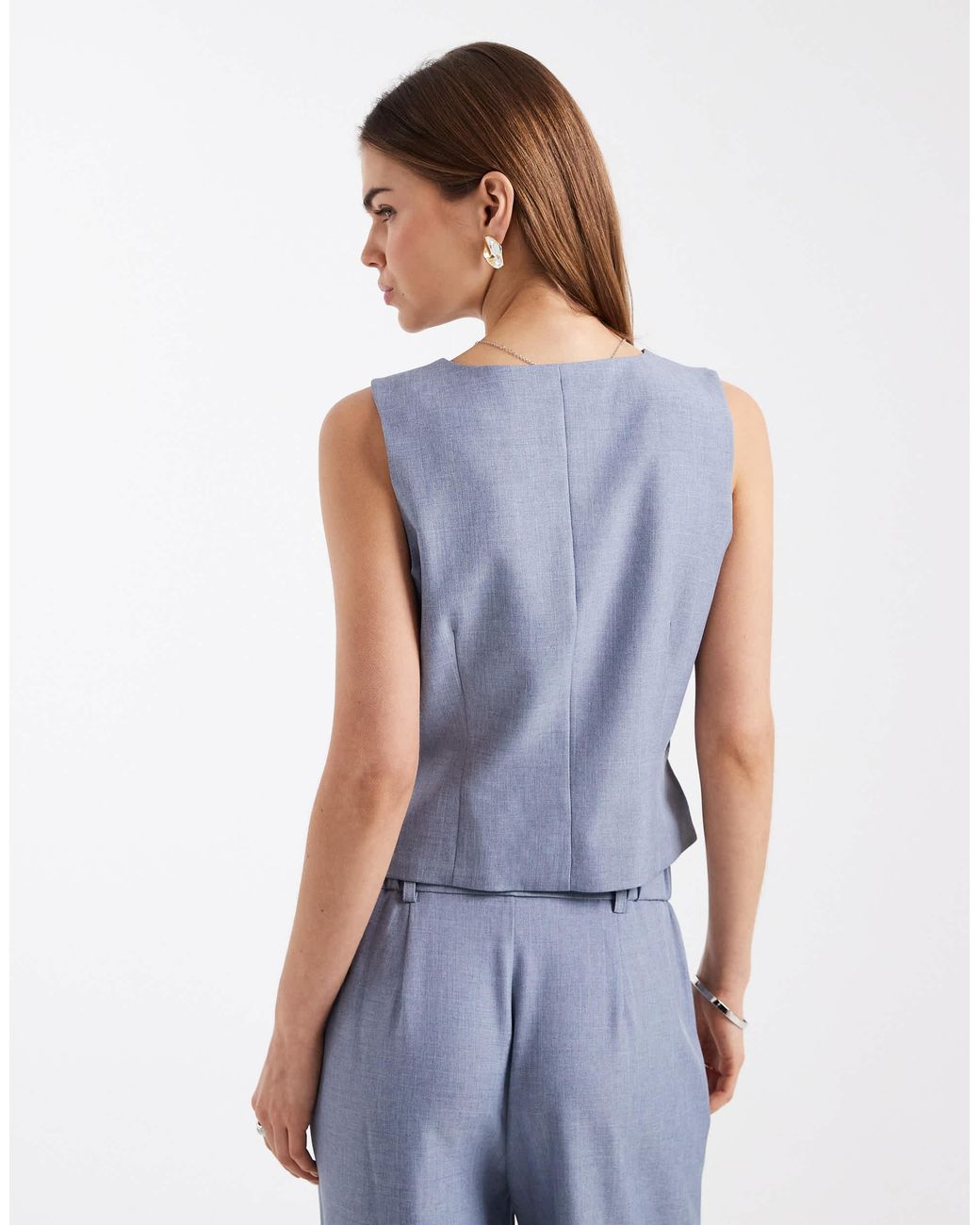 ONLY Blue – taillierte weste