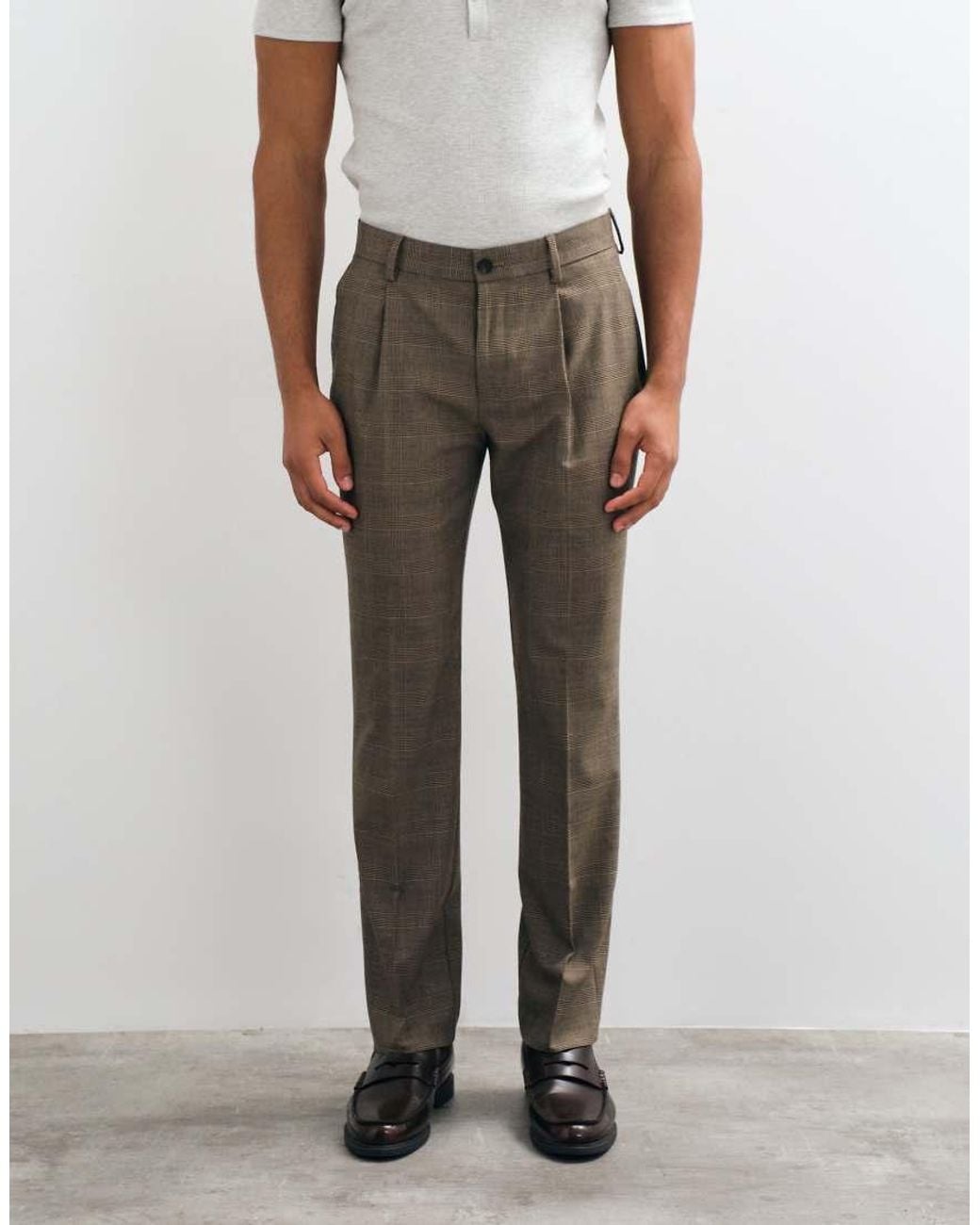 ASOS White Slim Suit Pants for men