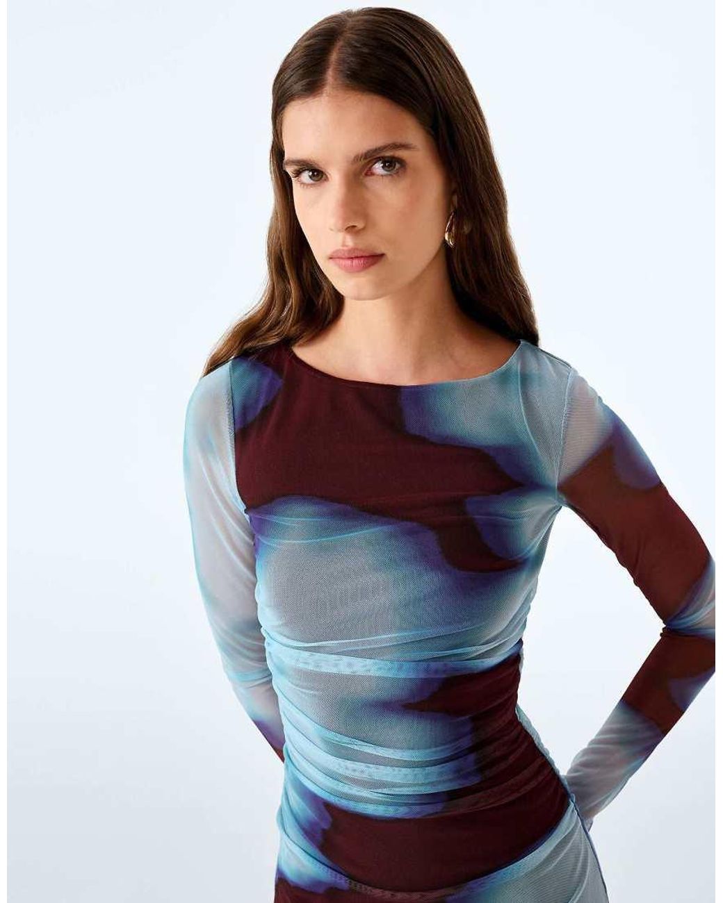 OMNES Blue Hollis Maxi Dress
