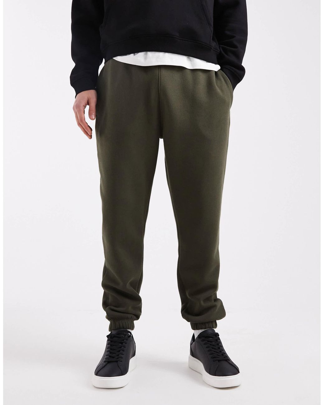 ASOS Black Essentials Tapered jogger for men