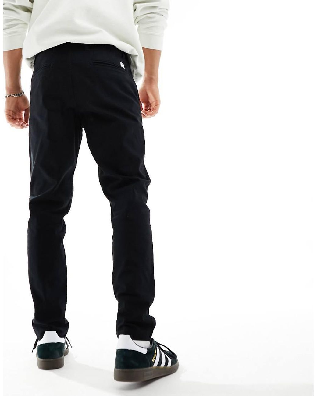 Jack & Jones White Intelligence 2 Pack Slim Tapered Chino for men