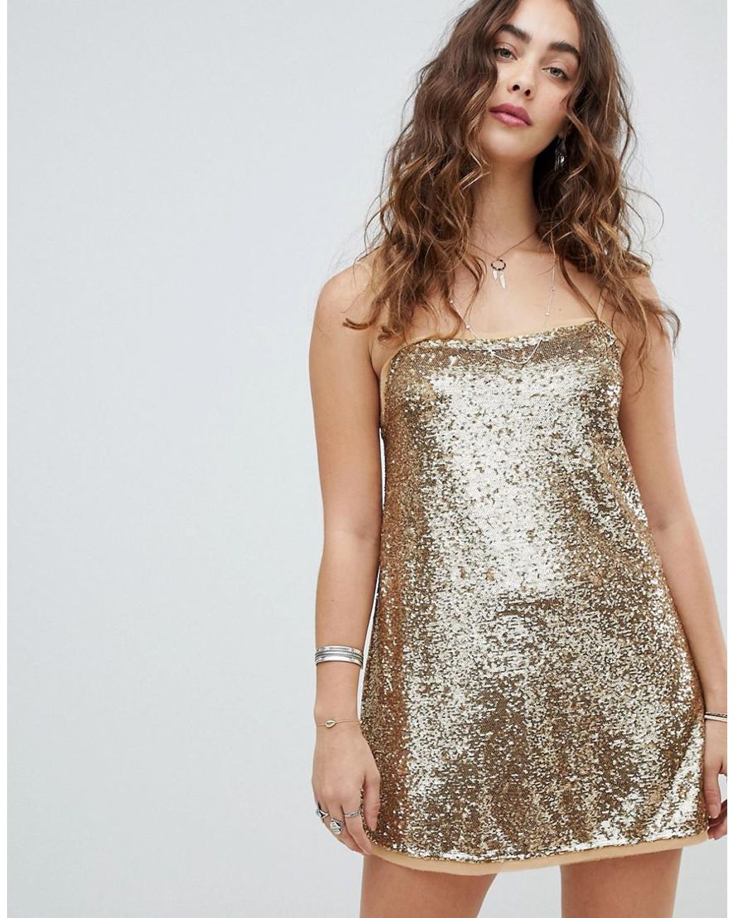 Free people cheap sequins dress