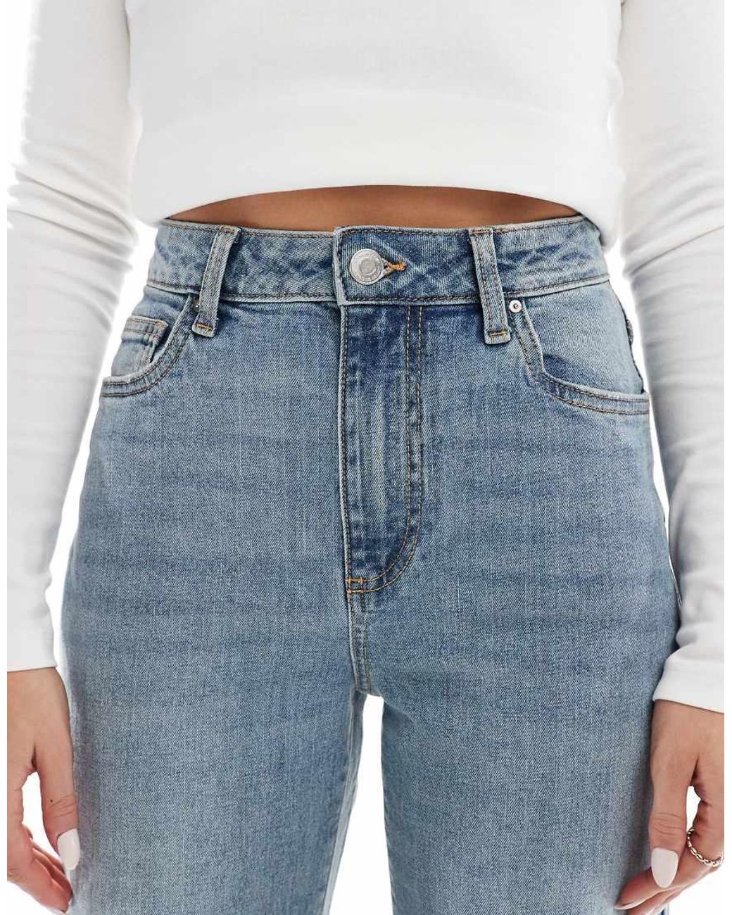 Cotton On Blue Stretch Wide Leg Jean