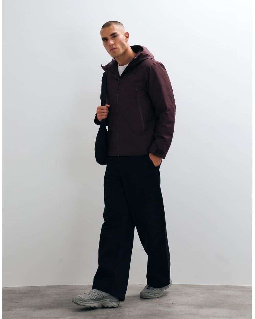 The North Face Blue Mountain Range Down Hooded Jacket for men