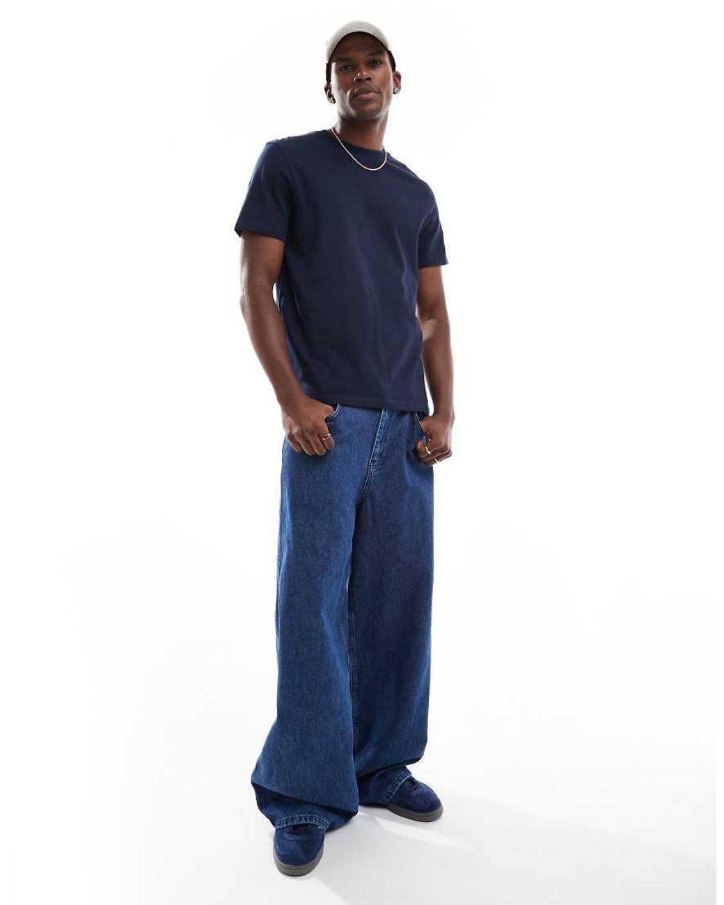 ASOS Basic in het Blue voor heren