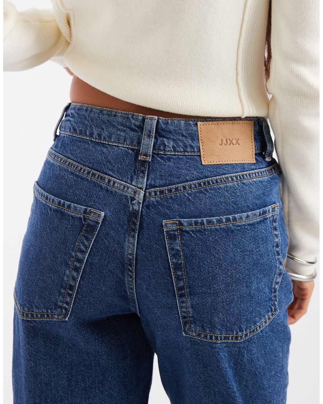 JJXX Blue Lisbon Mom Jeans