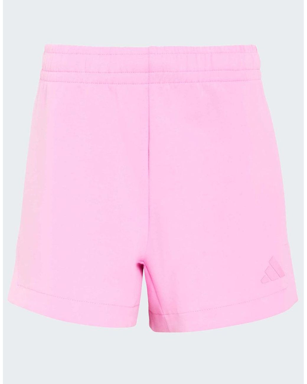 Adidas Originals Pink Soft Lux Loose Shorts