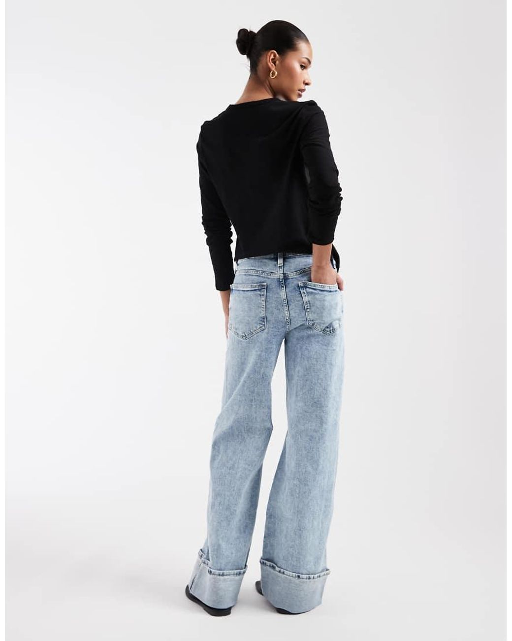 Gap Blue Wide Leg Jeans