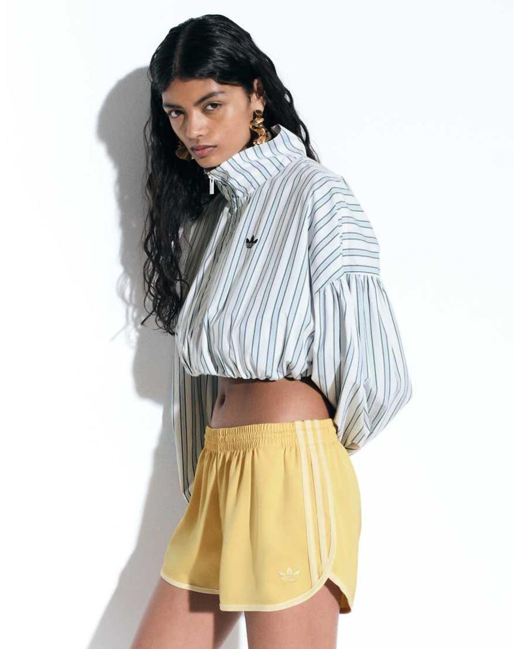 Adidas Originals White Sprinter Shorts