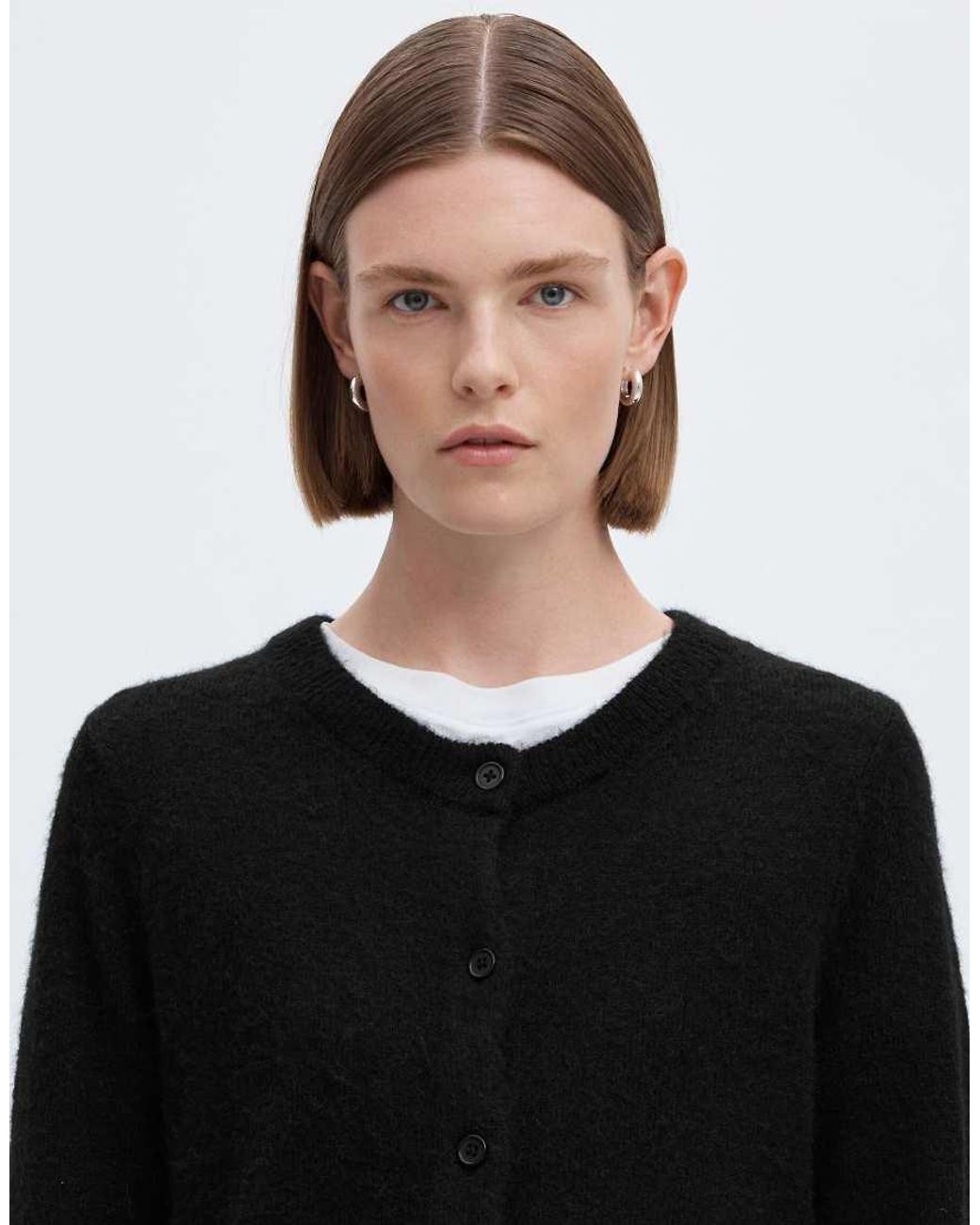 Lulu Cardigan di SELECTED in Black