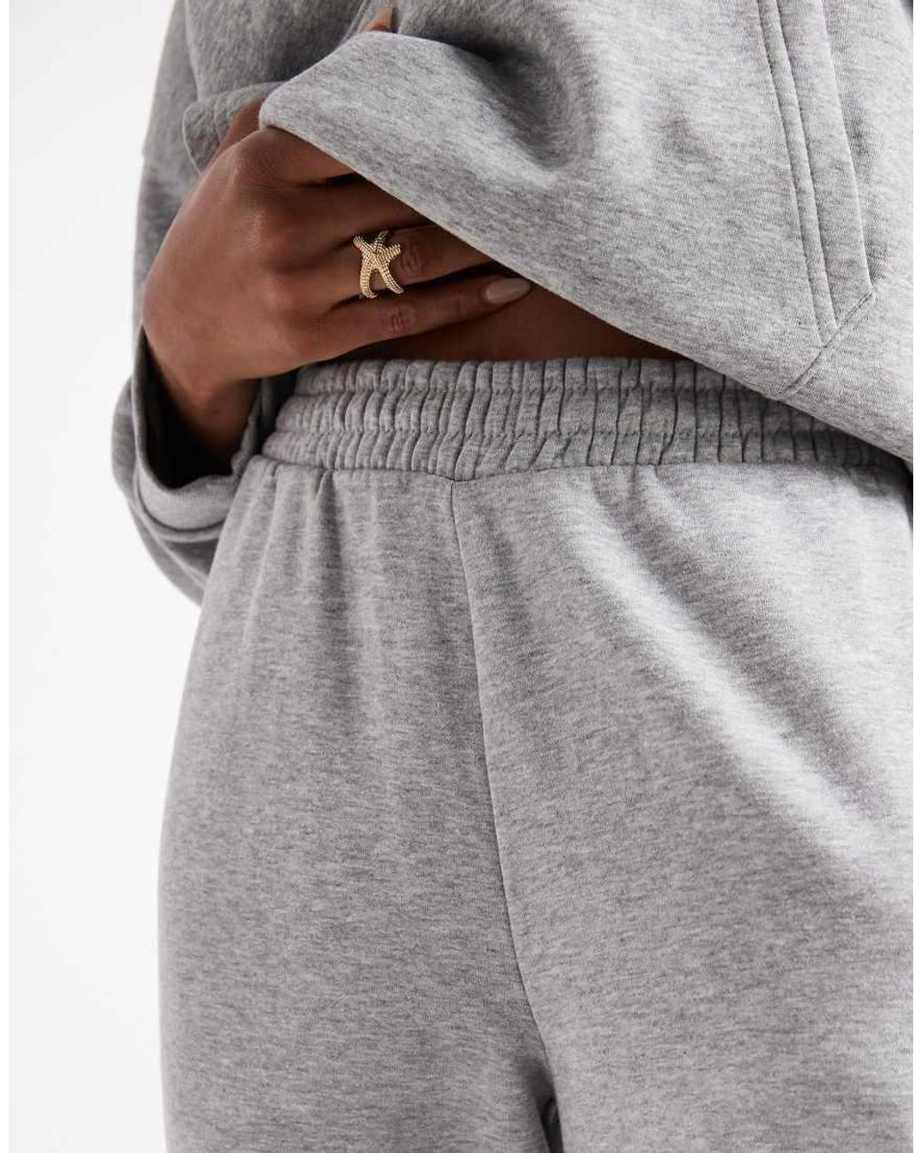 ASOS Gray Asos Design Tall Ultimate Cuffed Brushback jogger