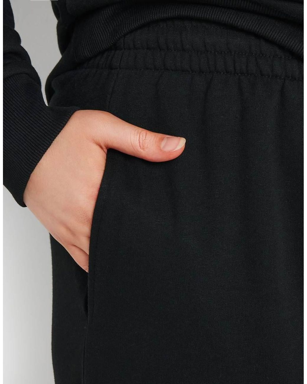 Yours Clothing Black Cuffed Joggers