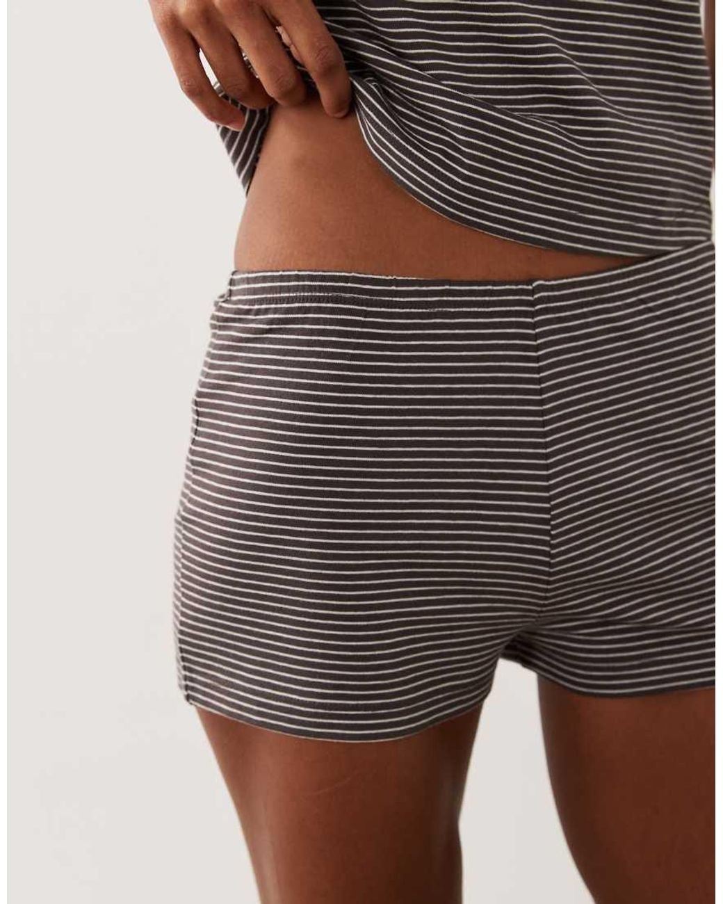 ASOS Brown Mix & Match Cheeky Shorts
