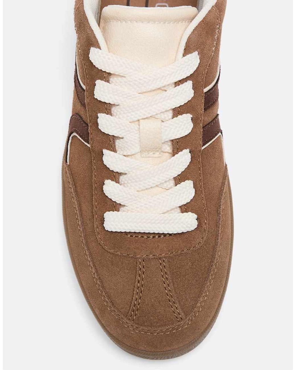 Stradivarius Brown Barefoot Retro Leather Trainers
