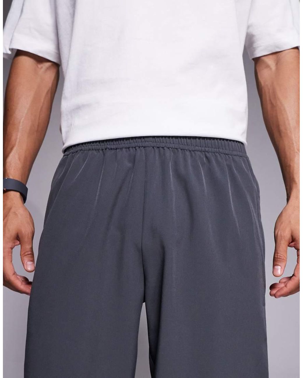4505 Multicolor Icon 7 Inch Quick Dry Training Shorts With Zip Pockets for men