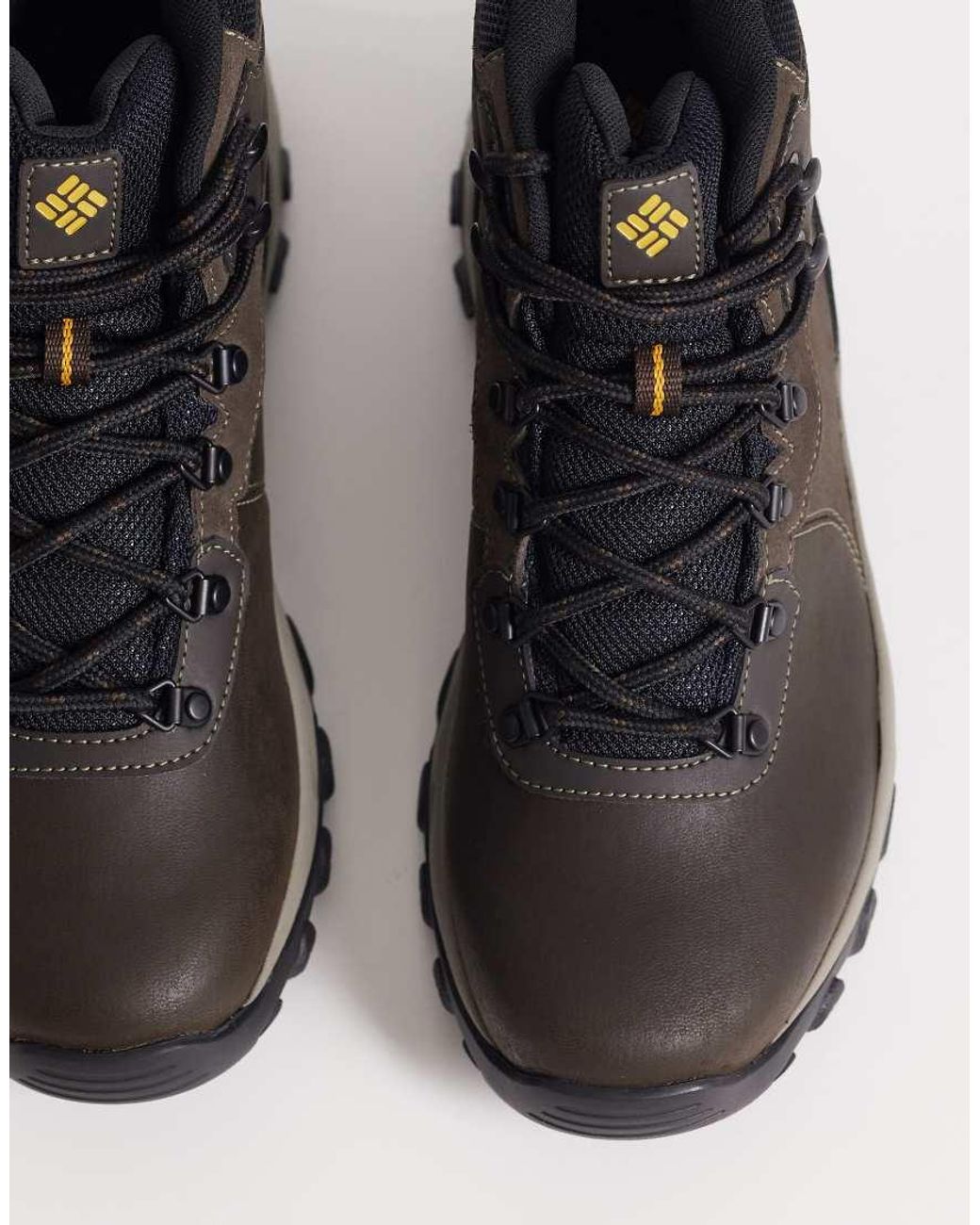 Columbia Black Newton Ridge Plus Ii Waterproof Boots for men