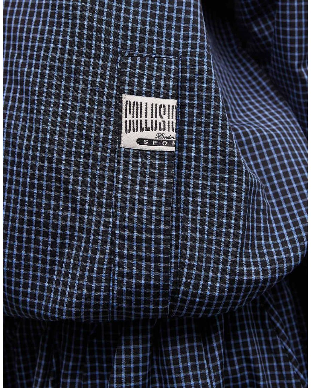Collusion Blue Xl baggy Nylon Track Jacket