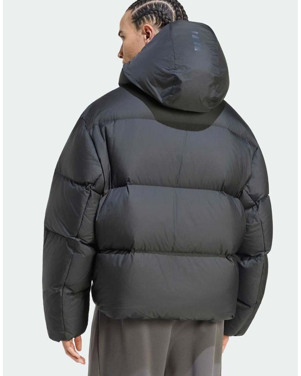 Adidas Originals Gray Z.N.E. Puffer Down Jacket for men