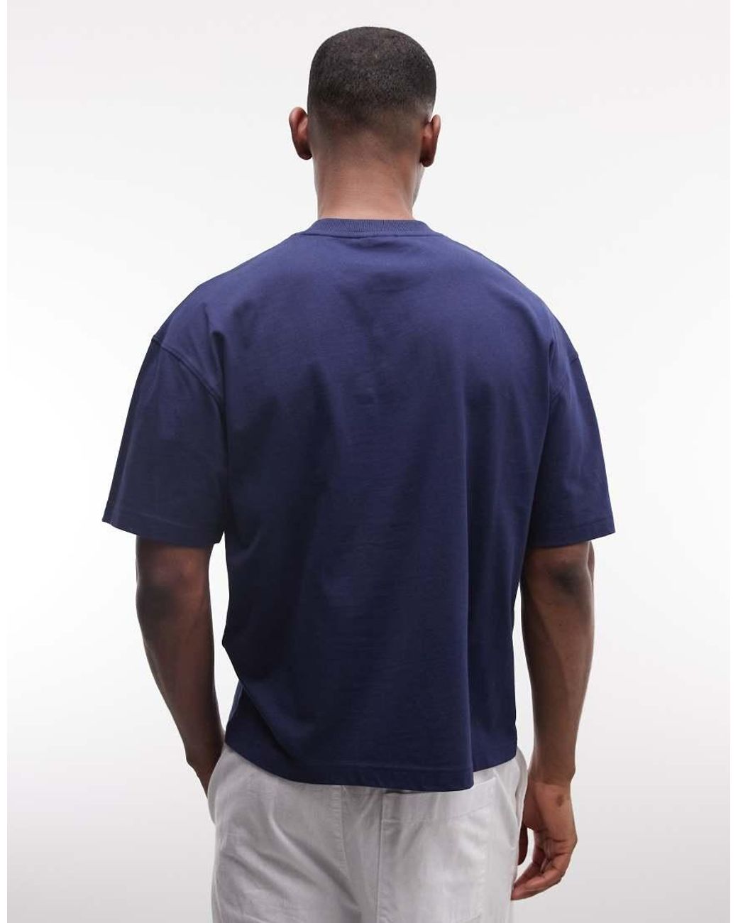 Reebok Blue Patch Logo T-shirt for men