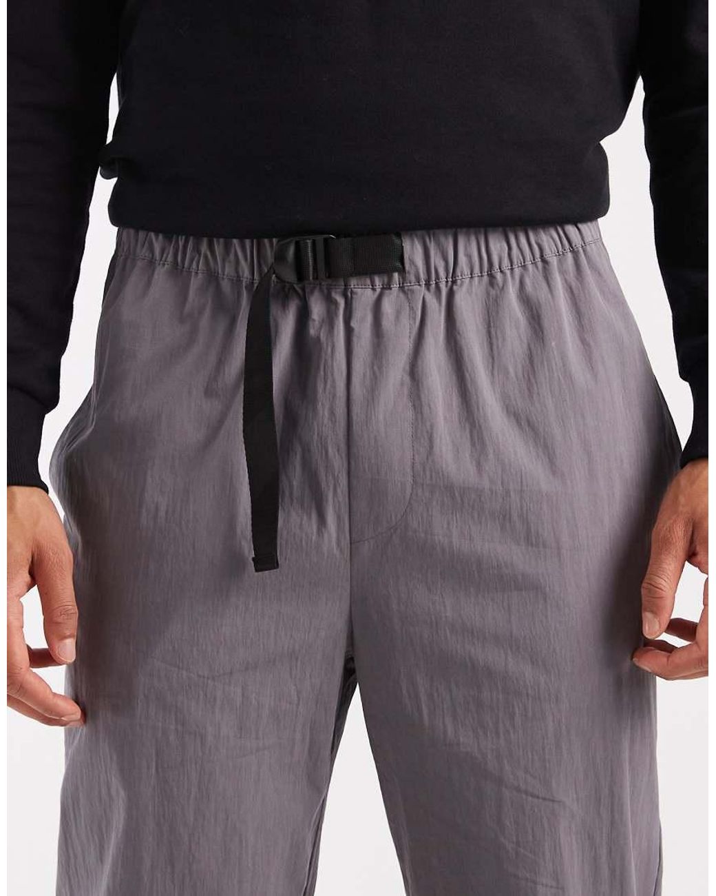 ASOS Black Tapered Trousers for men