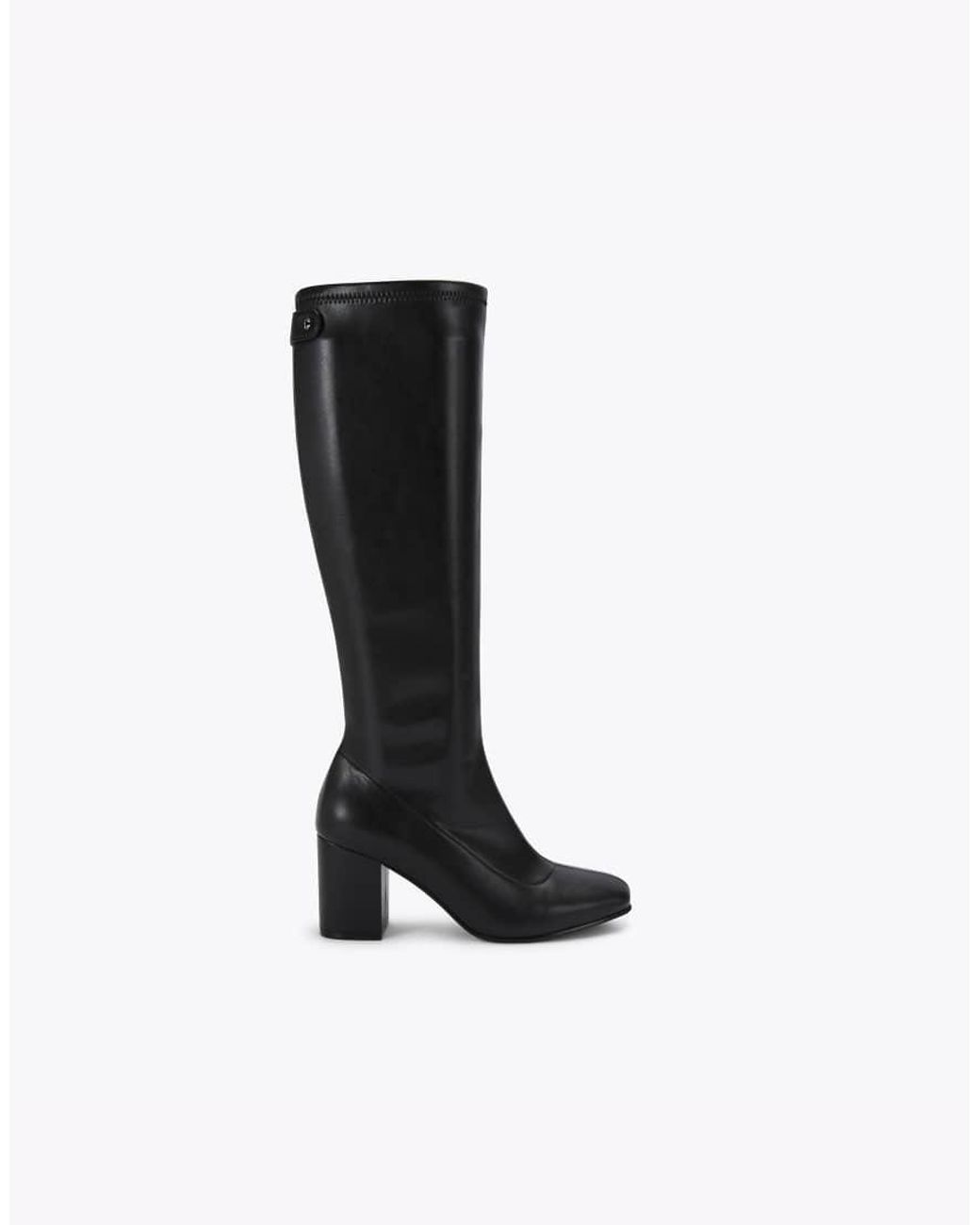 Carvela Kurt Geiger Black Strut High Knee Boots