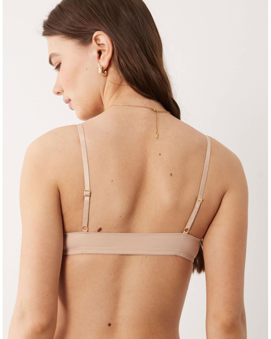 ASOS Natural Carla Smoothing Triangle Bra