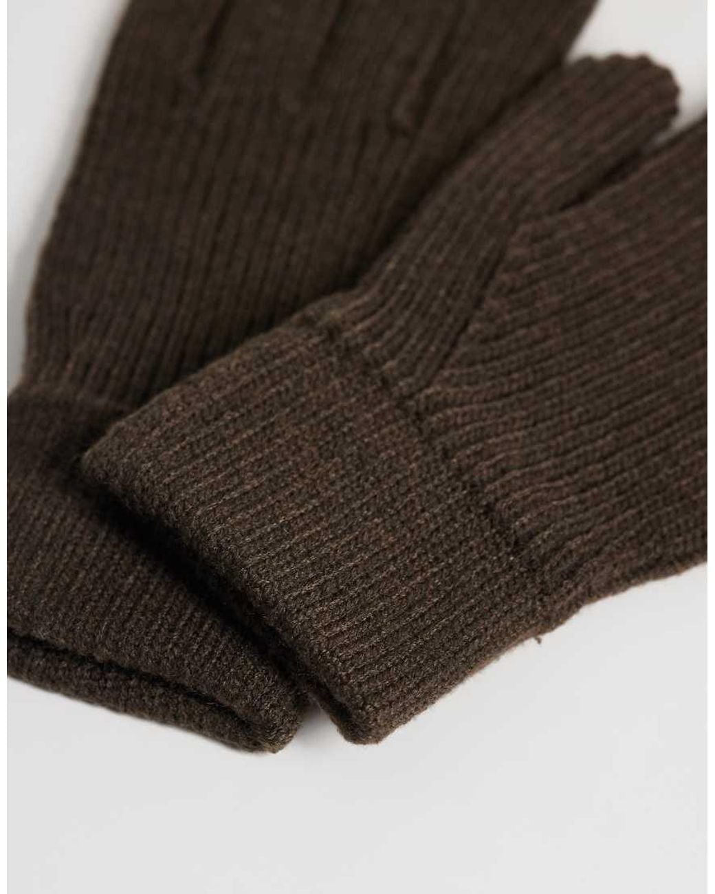 Guanti di ASOS in Black da Uomo