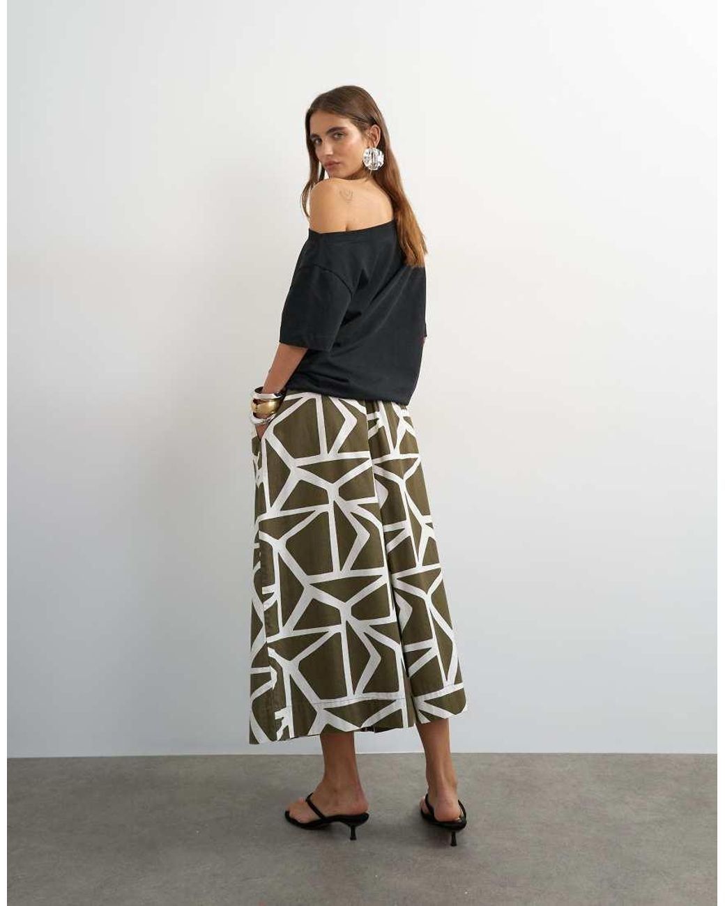 TOPSHOP White Culotte