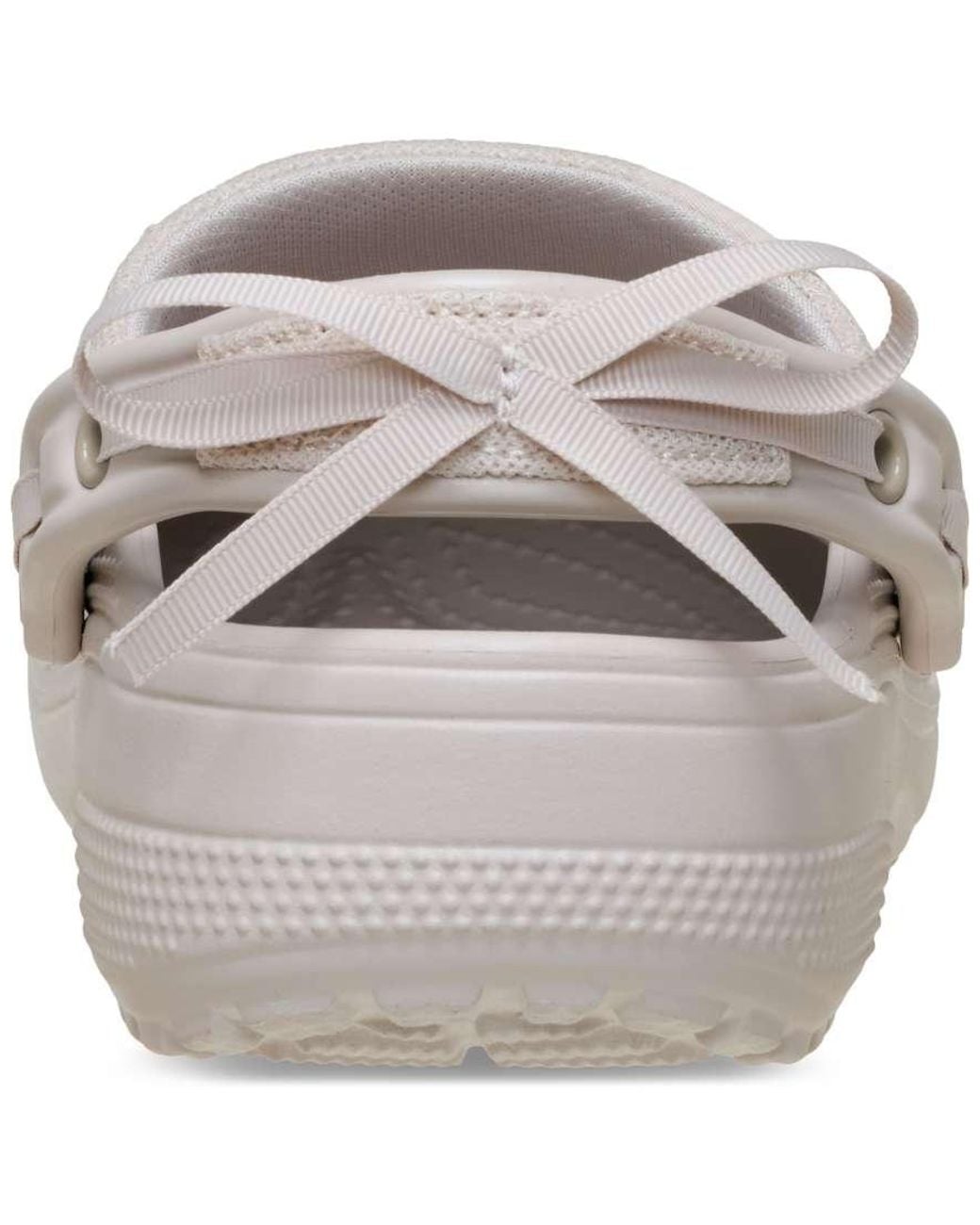 CROCSTM Gray Crafted Lace Clogs