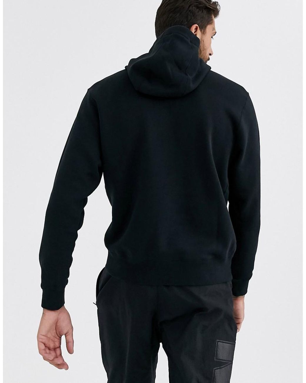 nike black pullover hoodie