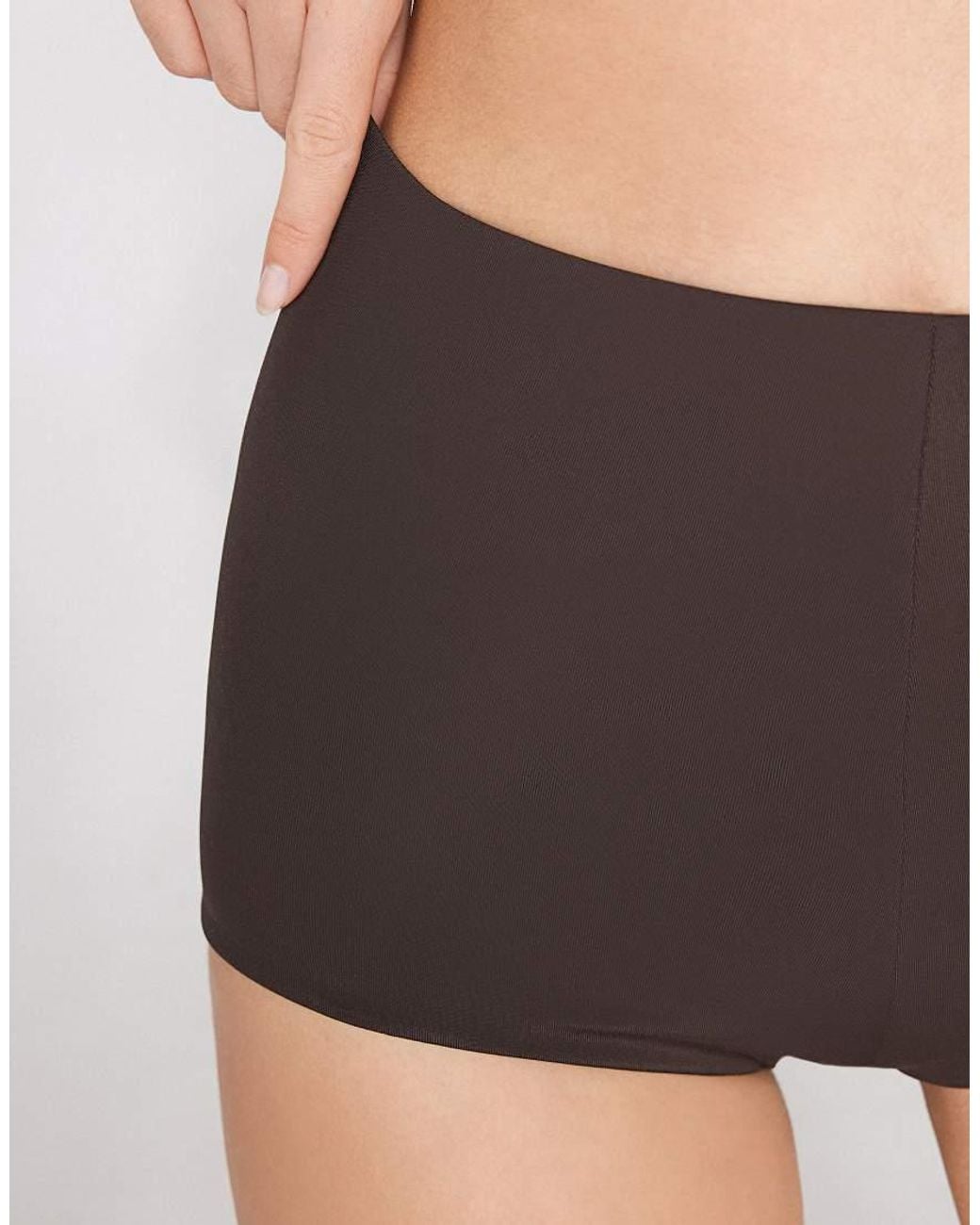 Tezenis Gray Microfibre Hot Pants