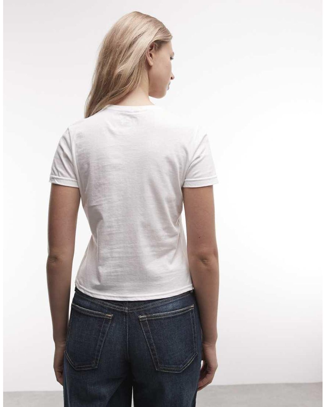 PRNT White No Mercy Relaxed T-Shirt