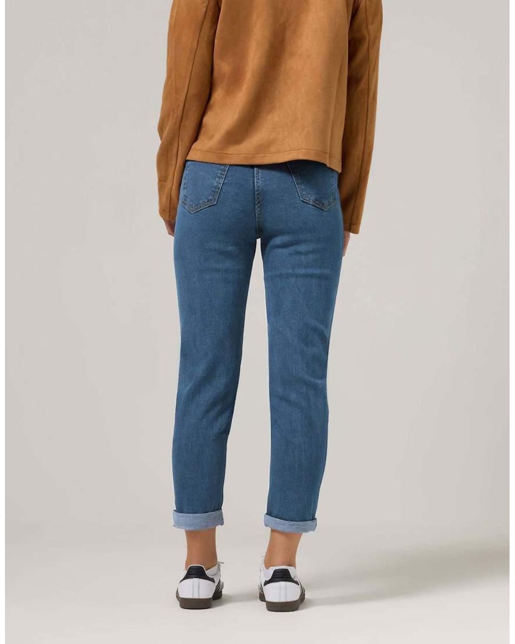 PixieGirl Blue Petite Mom Jeans