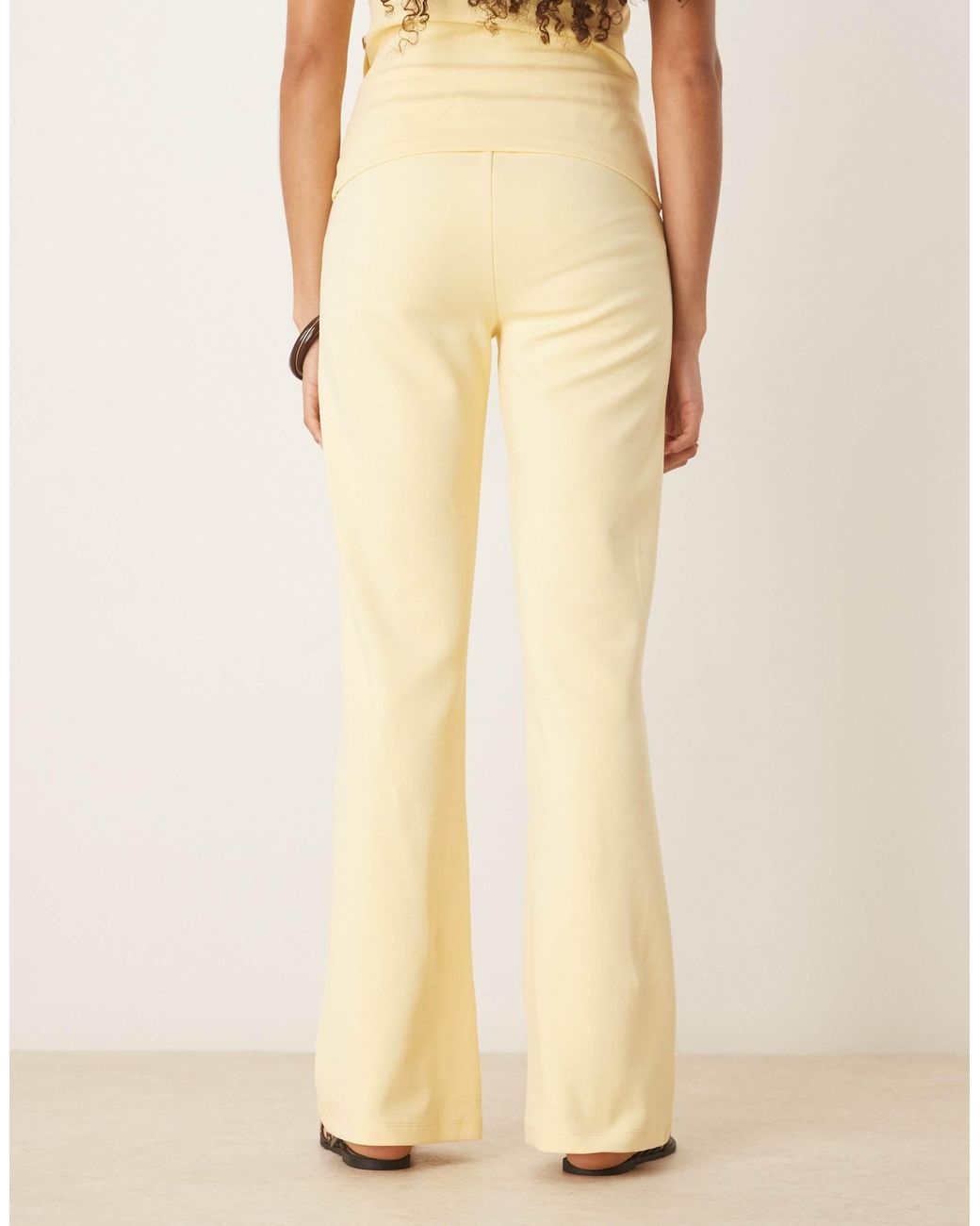 ASOS Natural Interlock Trouser Co-ord