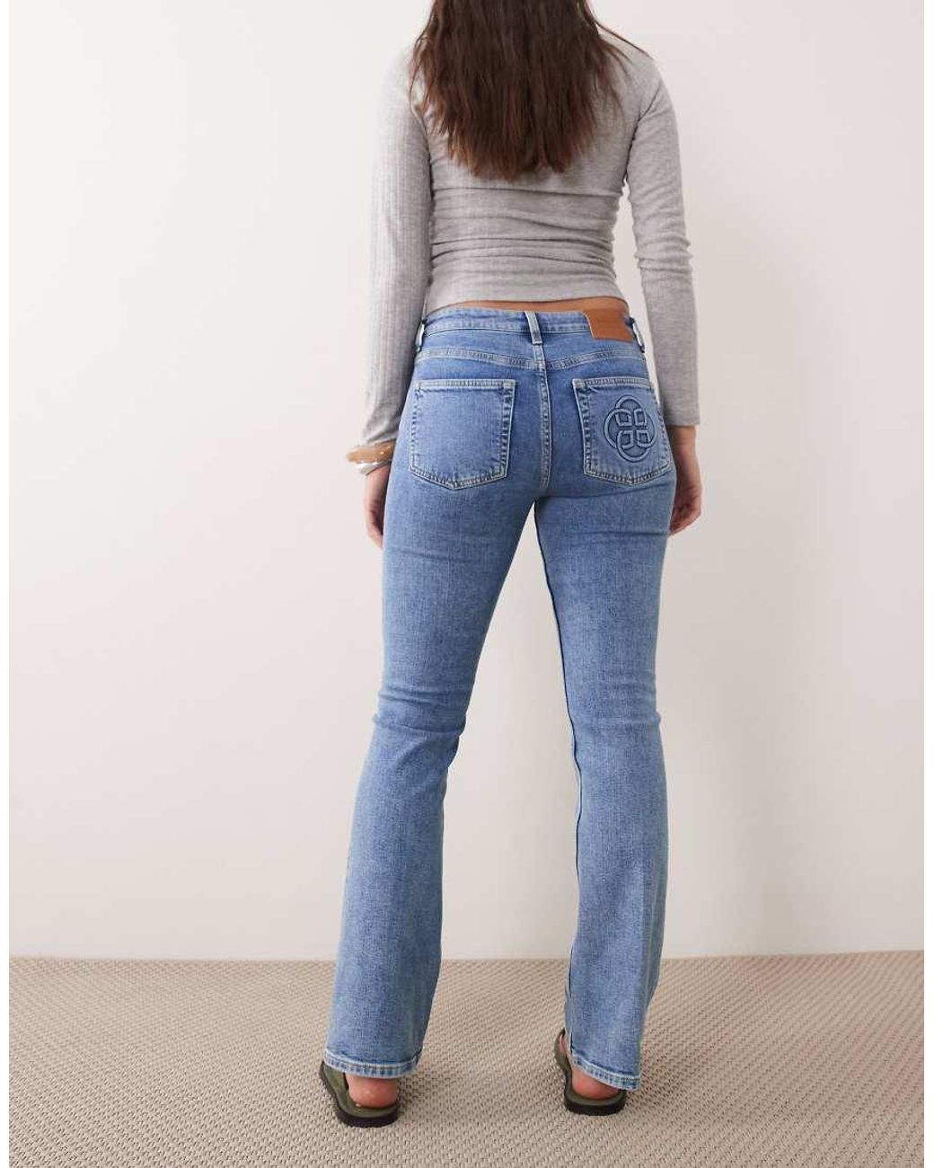 Gant Blue Stretch Flare Jeans