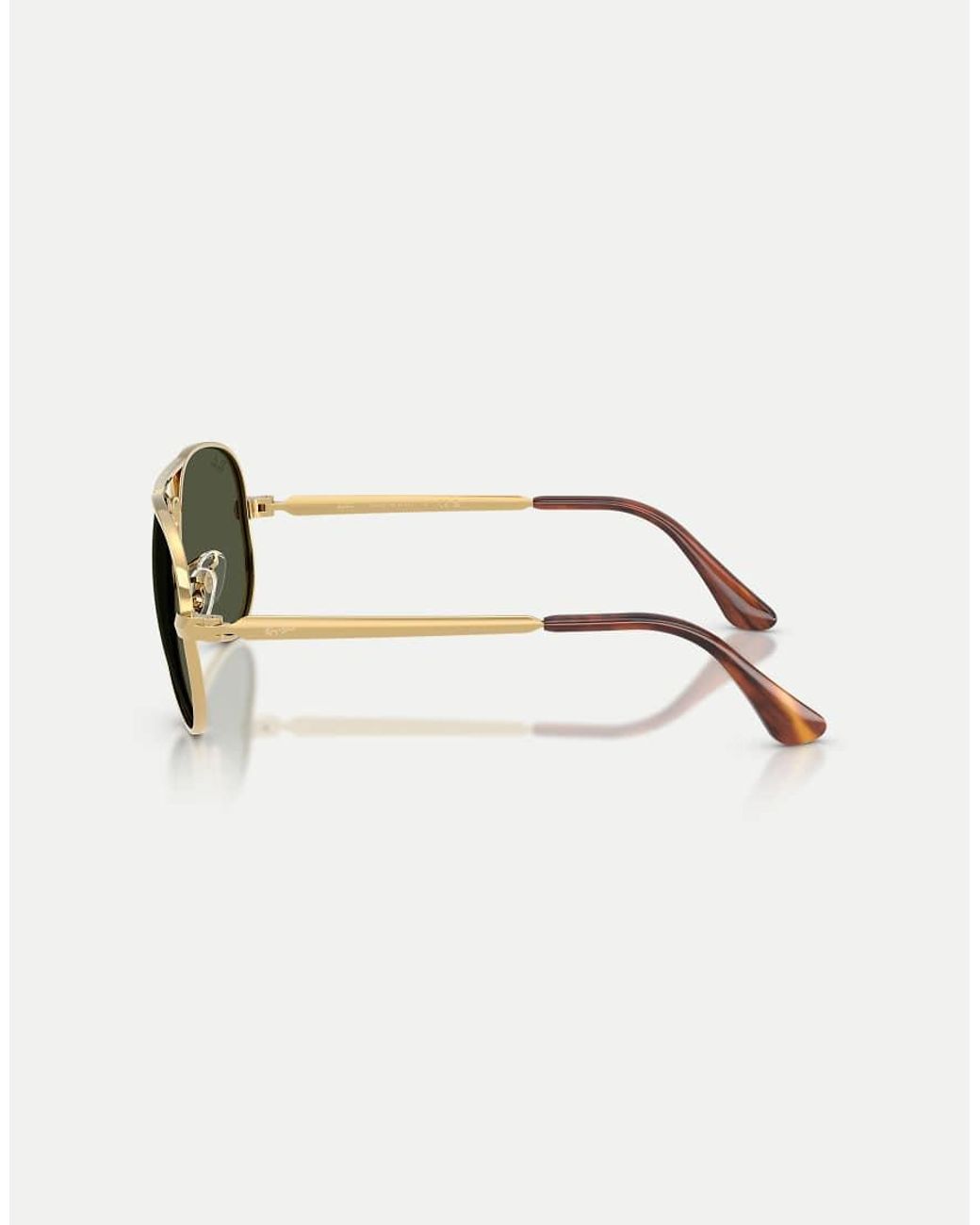 Ray-Ban Green Aviator Max Pilot Sunglasses With Lens