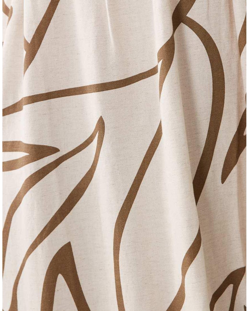 Vila Natural Linen Touch Cami Maxi Dress