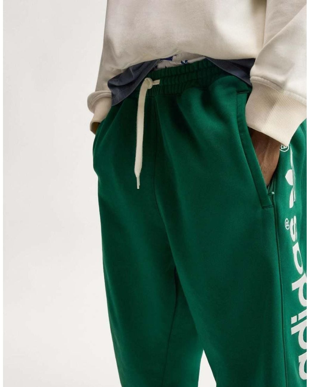 Adidas Originals Green Adisignature Ny joggers