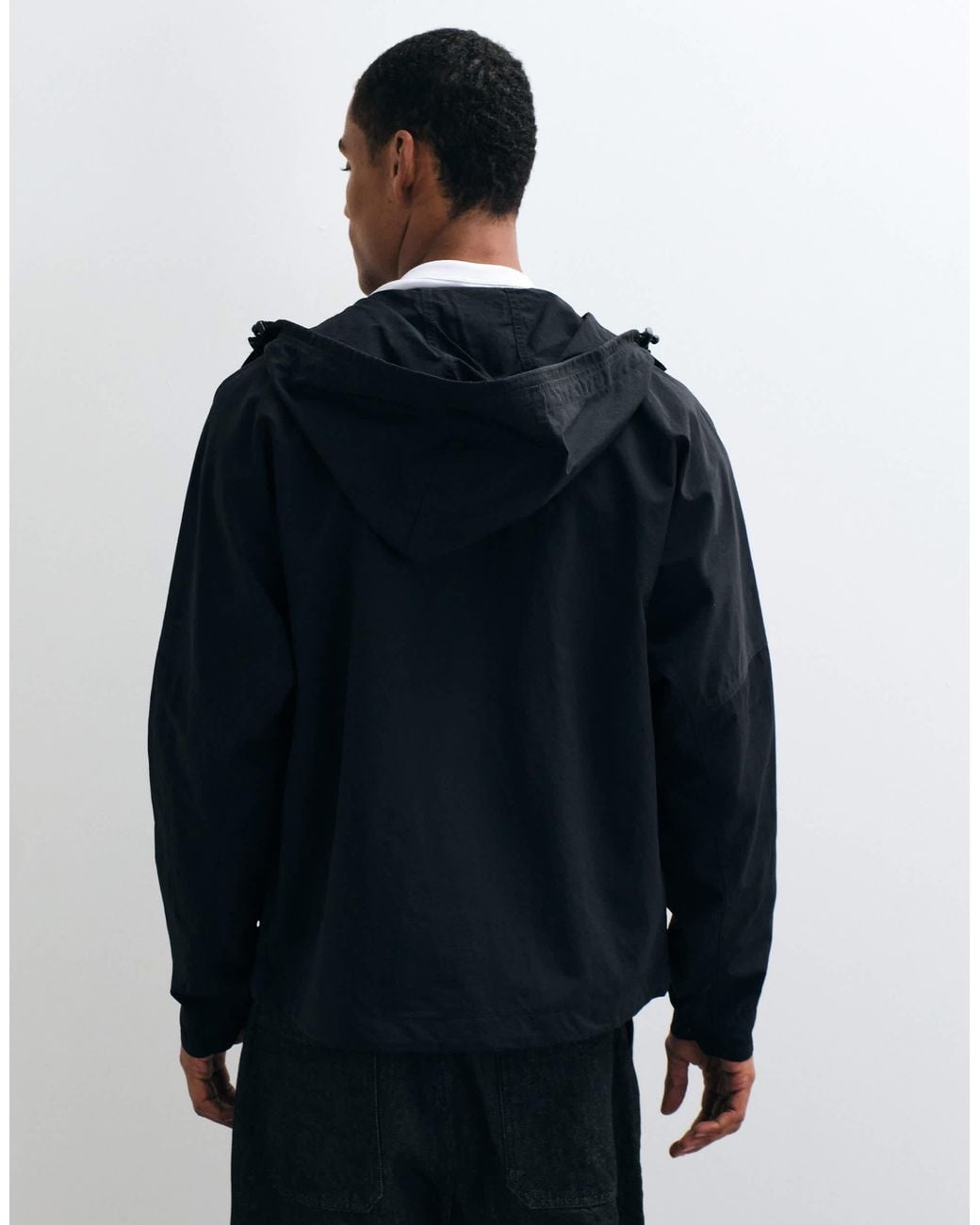 Fred Perry Kurzer ripstop-parka in Blue für Herren