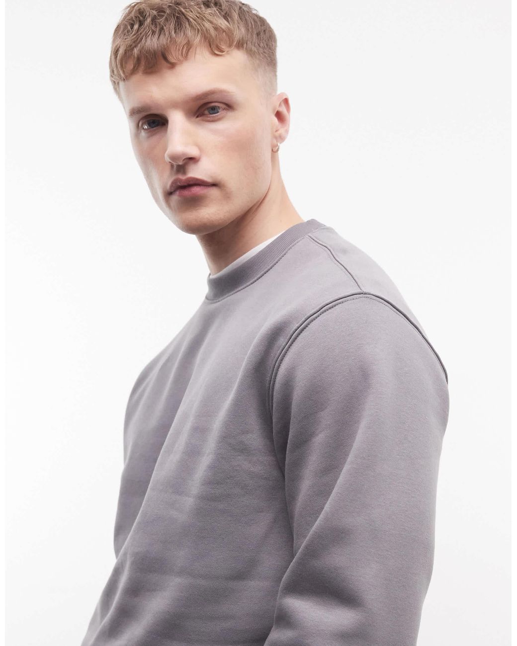 Sweat classique Weekday pour homme en coloris Gray