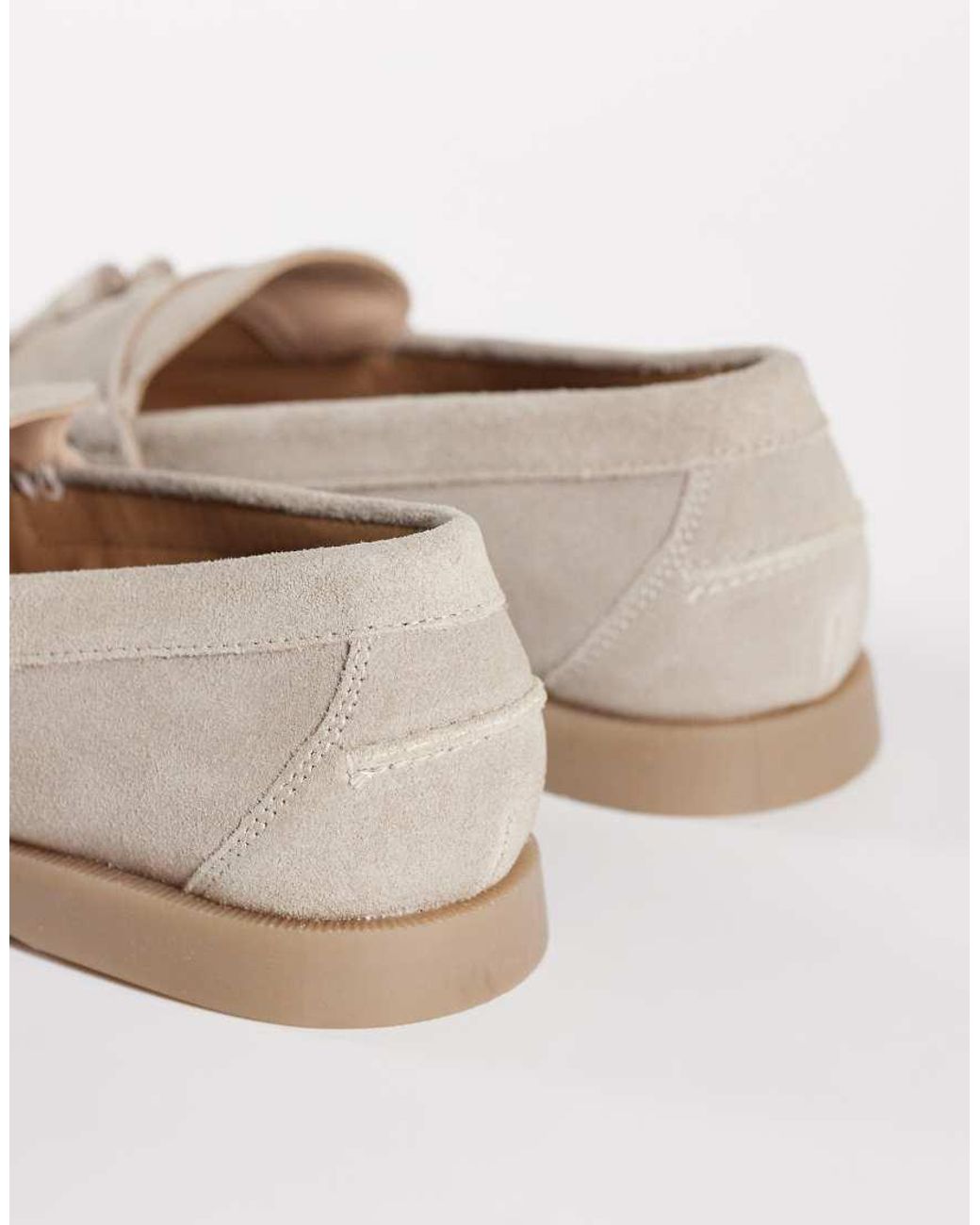 ASOS Natural Tassel Loafers for men